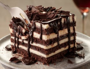 Chocolate Brownie Lasagna